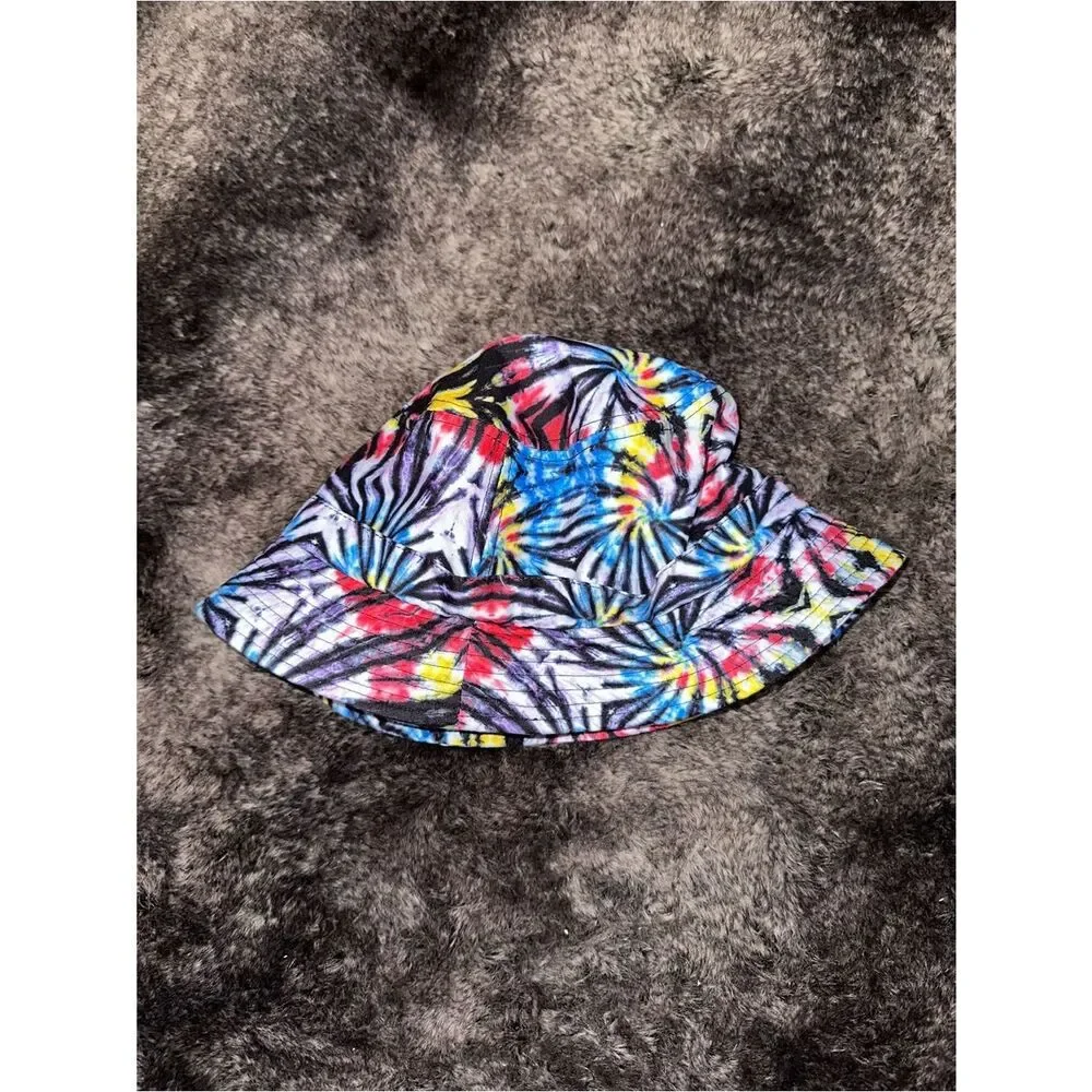 RIPNDIP Sunburst Lord Nermal Cotton Dyed Bucket Hat OS Indie Skater Grunge Beach